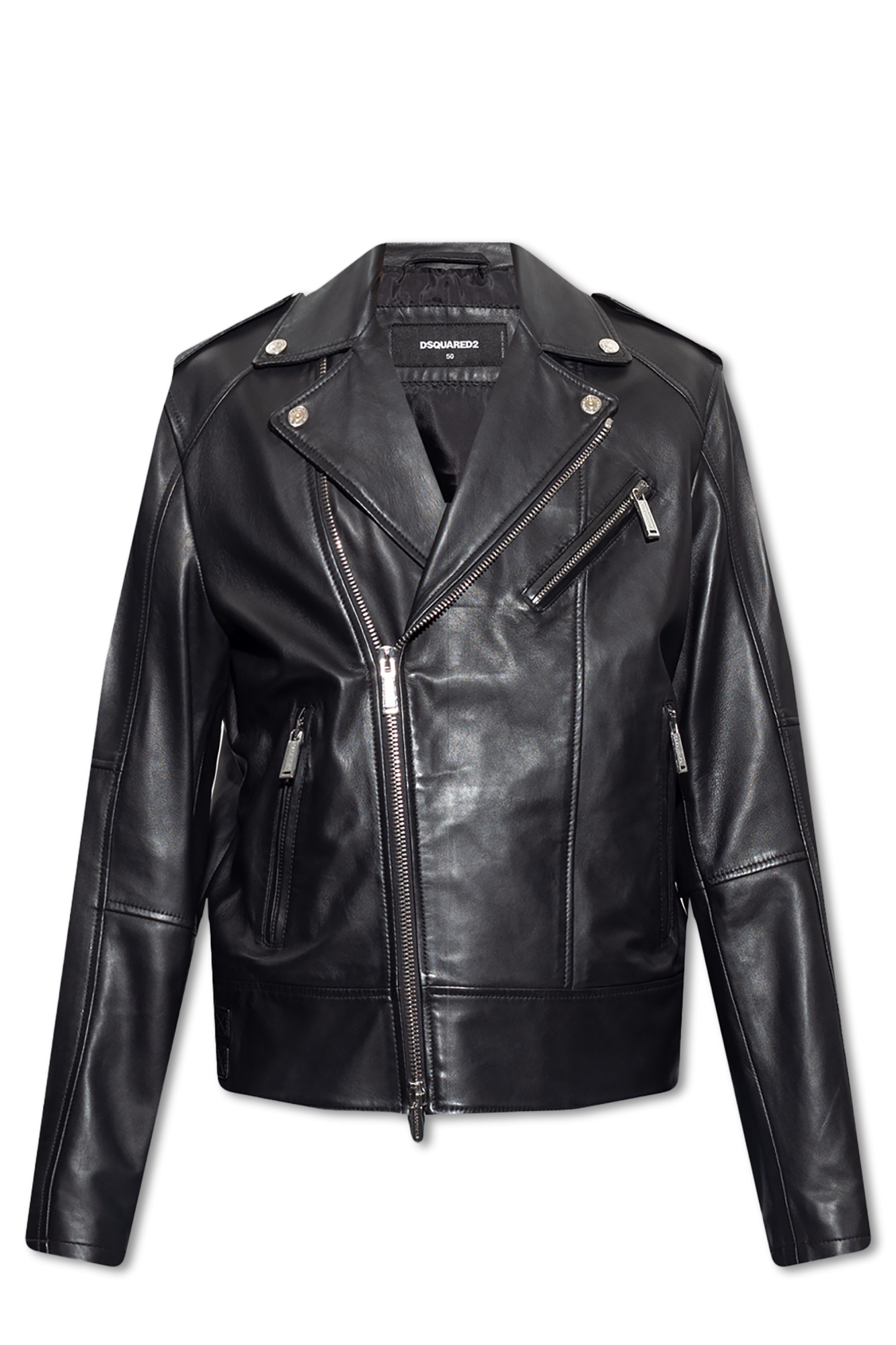 Dsquared2 Leather jacket | Men's Clothing | Vitkac Dsquared2 Leather jacket | Men's Clothing | Vitkac